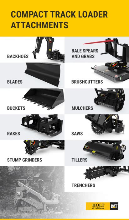 attachments for compact track loader|compact track loader attachments safety.